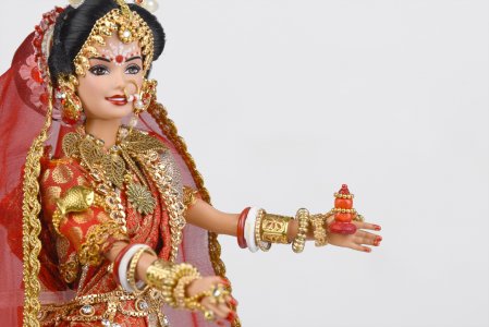 The Breathtaking Bengali Badhu Bride Doll